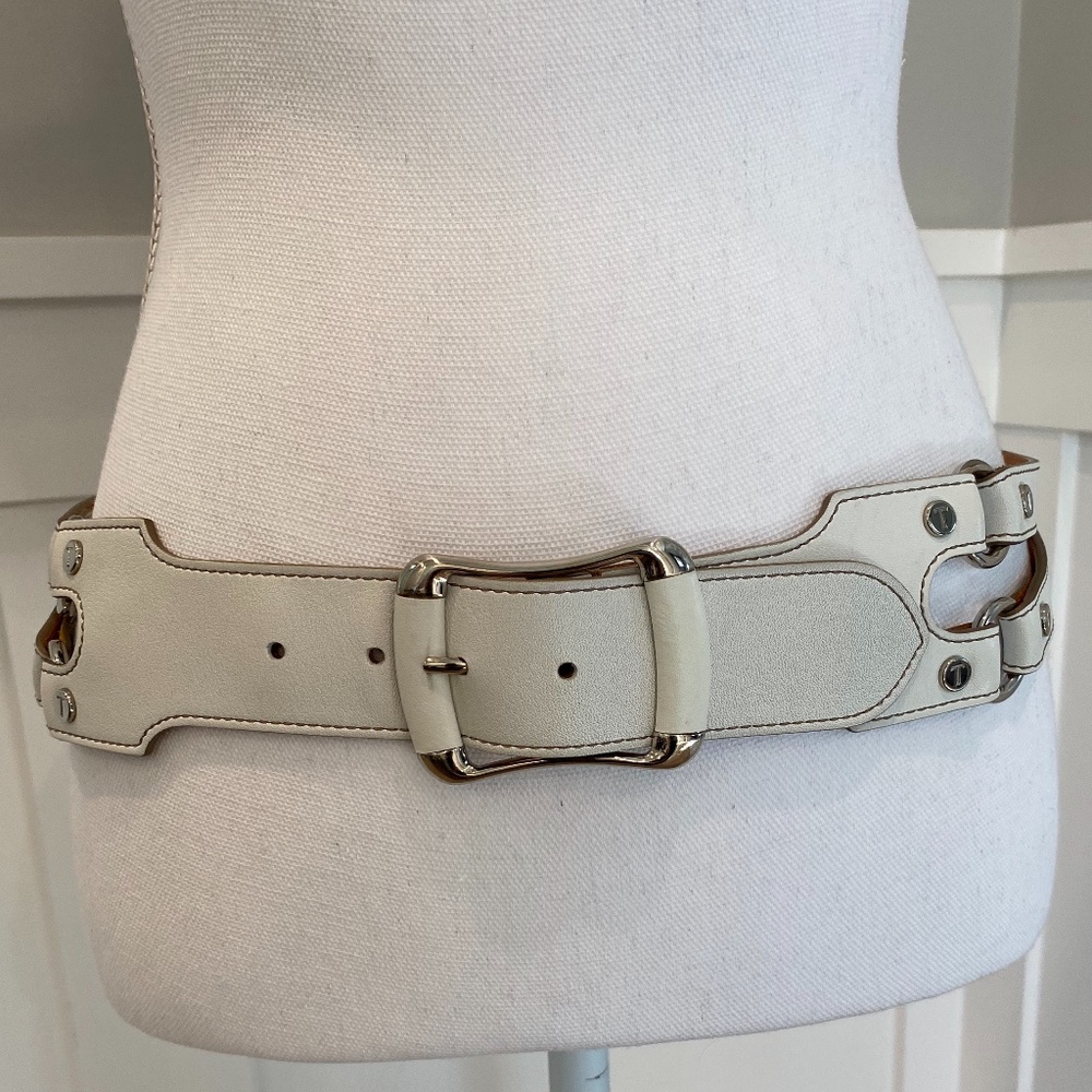 Tod's crossover leather belt